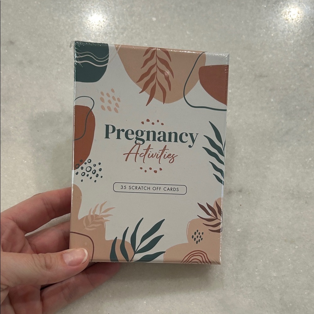 Pregnancy Activities Scratch Off Cards